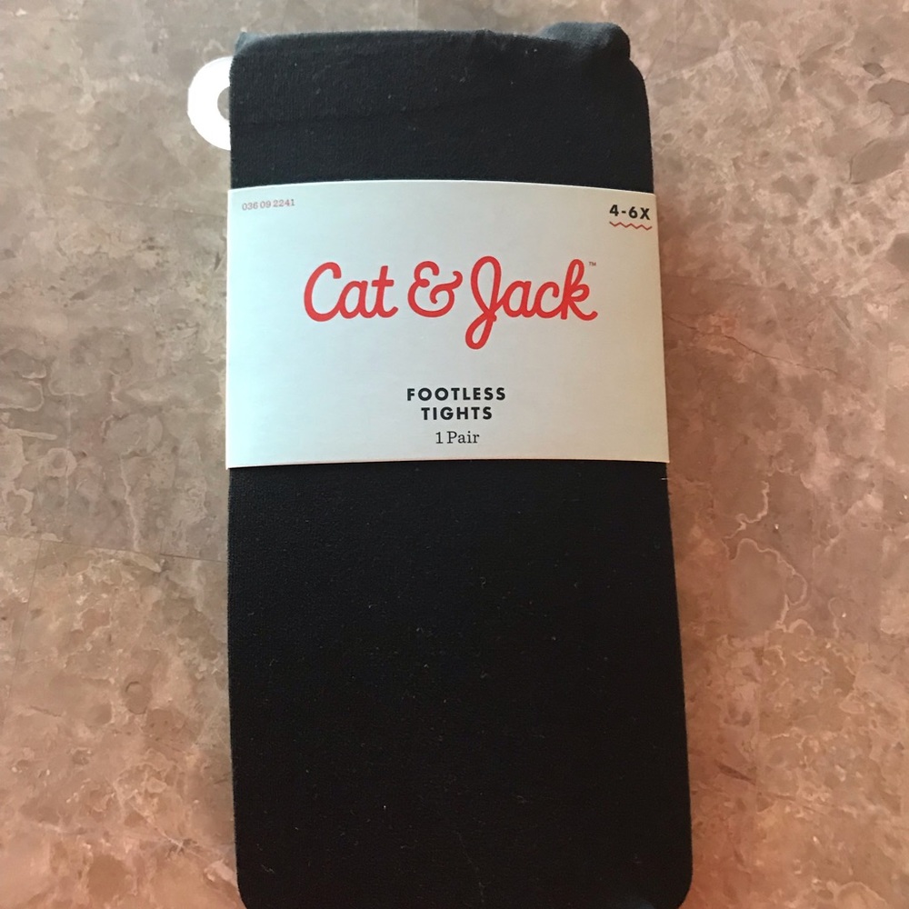 Cat and Jack footless tights